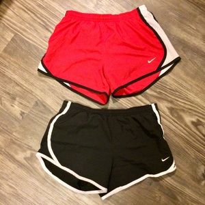 Bundle, 2 Girl's Dri-FIT Nike Tempo Running Short